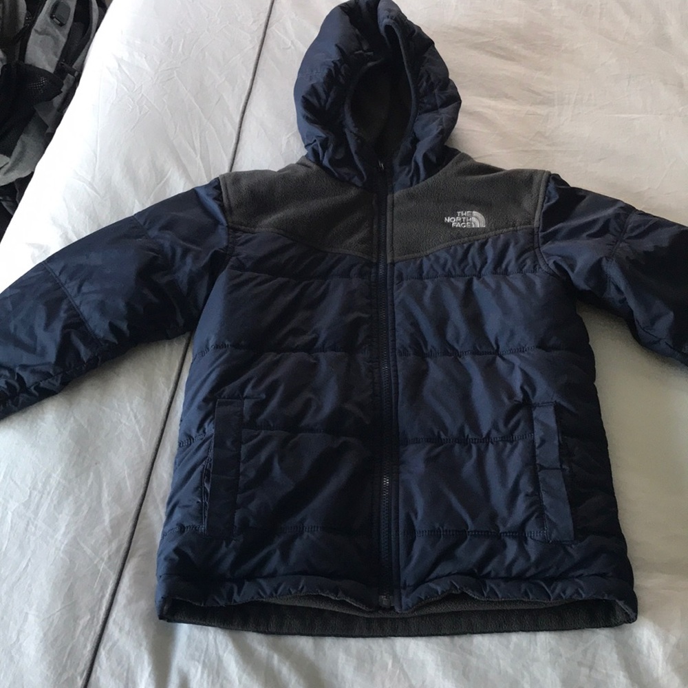 North Face reversible ski jacket. Size 7/8